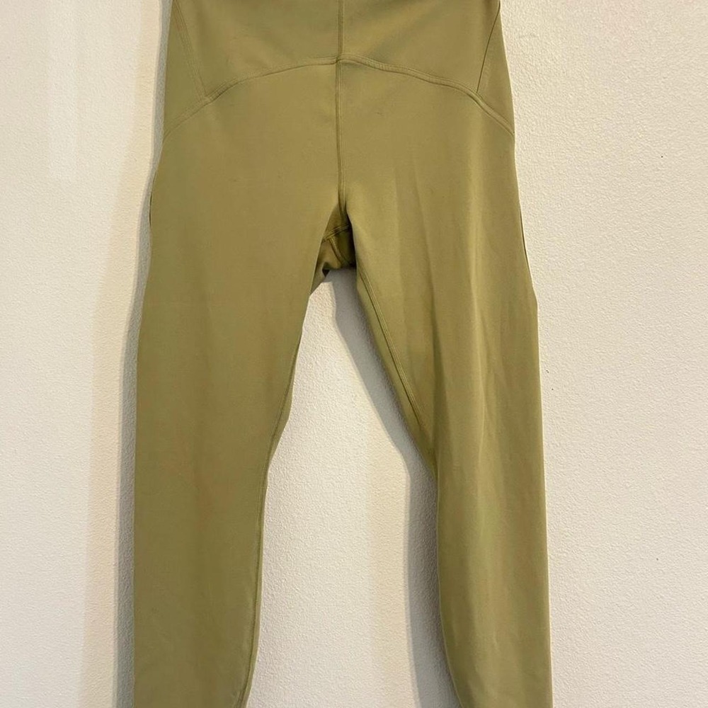 Lululemon Instill High-Rise Tight 25" size 10 bronze green